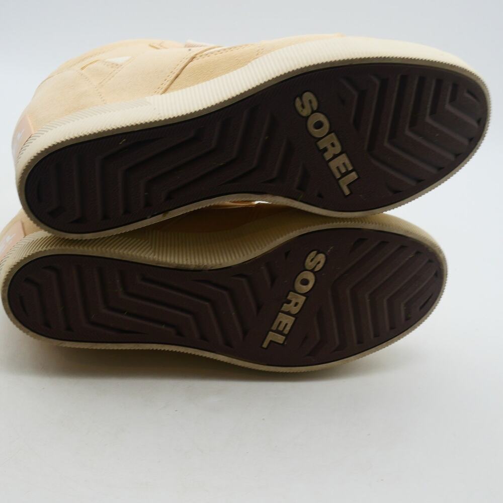 NEW Sorel Women's 10 Out N About Sport Wedge Bootie Chalk Beige Tan OPEN BOX - Picture 7 of 7